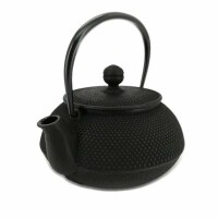 Iwachu - japanische Gusskanne Arare 1,2l schwarz