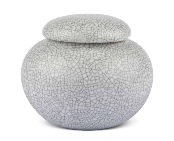 Maoci - Teedose/Zuckerdose Porzellan 440ml Grey/Crackle