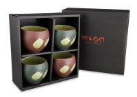 Maoci Teeschalen Geschenkset 4er Set Porzellan