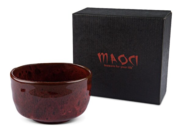Maoci - Matcha-Schale 400ml Rot