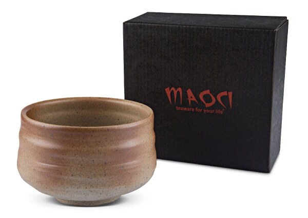 Maoci - Matcha-Schale 400ml Ringe Geschenkbox