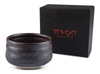 Maoci - Matcha-Schale 400ml dunkel Geschenkbox