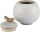 Maoci - Teedose / Zuckerdose Porzellan 500ml elfenbeinweiss