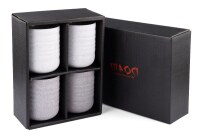 Maoci - jap. Teebecher 4er Geschenkset hell 200ml