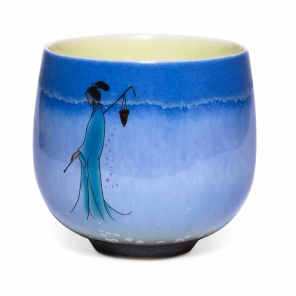 Maoci Japan Design Teeschale Porzellan 135ml blau