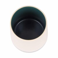 MAOCI Scoon Teebecher 300 ml Sandfarben-Dunkelgrün...