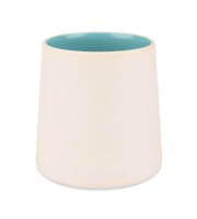 Maoci - japanischer Teebecher 300ml Sandfarben/Türkis
