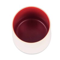 Maoci - japanischer Teebecher 300ml Sandfarben/Karminrot