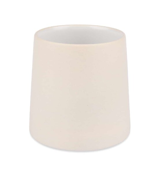 MAOCI Scoon Teebecher 300 ml Sandfarben-Weiß – Porzellan
