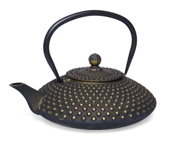 Maoci Eisenkanne Kambin 1,25l in Schwarz-gold