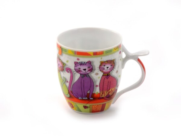 Becher Cha Cult "Evi" Katzen 0,35l