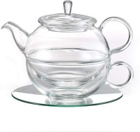 Cha Cult Tea for One Set Lucas aus Glas 0,45l