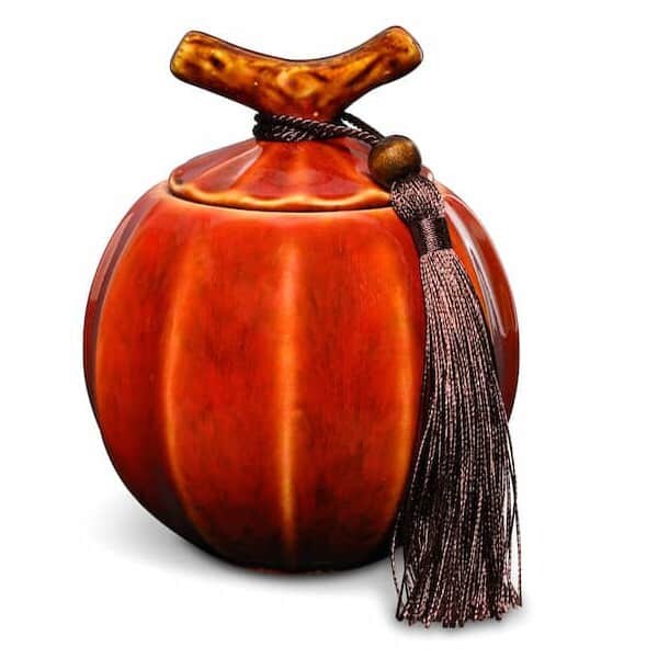 Maoci - Teedose / Zuckerdose mit Quaste 400ml rot