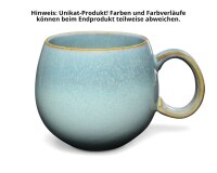 Maoci Jumbotasse Porzellan - hellblau 0,5l