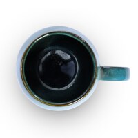 Maoci Jumbotasse Porzellan - türkis 0,5l