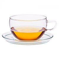 Trendglas Jena Jumbotasse Glas 0,4l + Teller