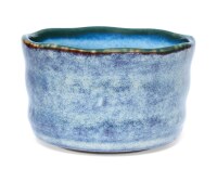 Maoci - Matcha-Schale 380ml blau-weiß