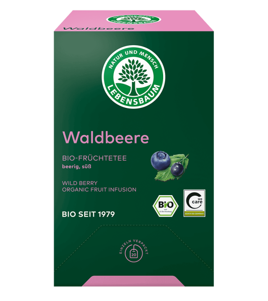 Früchtetee BIO Waldbeere 20 Teebeutel