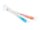 Cocktail Stick, "Duo", 2-farbig, orange-rot - einzeln verpackt