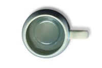 Maoci Jumbotasse Porzellan - blau-beige-rot 0,5l