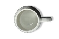Maoci Jumbotasse Porzellan - weiss-gefleckt 0,5l