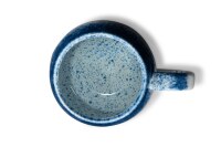 Maoci Jumbotasse Porzellan - blau-weiss 0,5l
