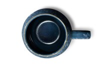 Maoci Jumbotasse Porzellan - blau-gesprenkelt 0,5l