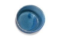 Maoci - Matcha-Schale 380ml blau-gesprenkelt
