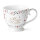 Becher "Magic Winter" 0,3l Goldauflage - weiß