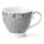 Becher "Magic Winter" 0,3l Goldauflage - grau