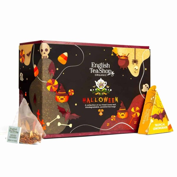 English Tea Shop - Tee Geschenk "Halloween" BIO, 12 Pyramiden Beutel