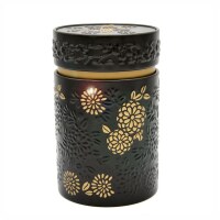 Dose "Yumiko", 150 g - Schwarz