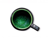 Maoci Jumbotasse Porzellan - schwarz-grau 0,5l