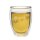 Doppelwandiges Teeglas Khira, 0,3 l, Dekor