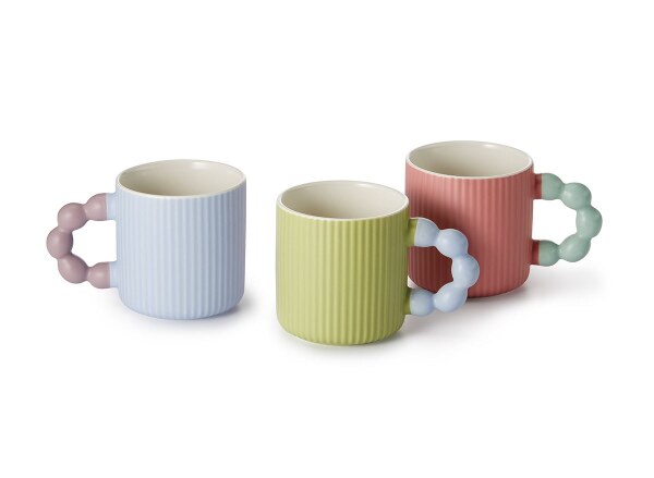 Becher Set Joya 3-er Set 300ml in 3 Farben