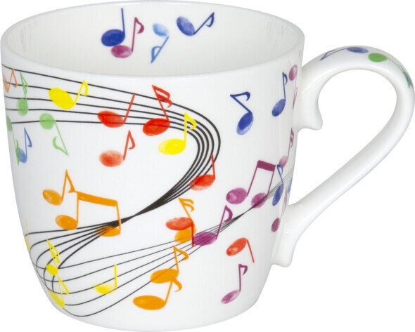 Könitz Becher Bone China Flying Notes 0,425l