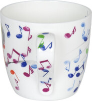 Könitz Becher Bone China Flying Notes 0,425l