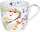 Könitz Becher Bone China Flying Notes 0,425l