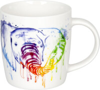 Könitz Becher Bone China Watercoloured Animals -...