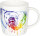 Könitz Becher Bone China Watercoloured Animals - Elefant 0,4l