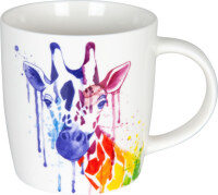 Könitz Becher Bone China Watercoloured Animals -...