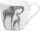 Könitz Becher Bone China Amazing Animals Giraffen 0,425l