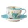 Mila Design Tasse mit Untertasse Summer Beauty 0,2l