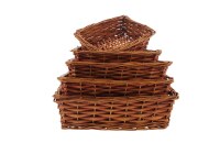 Weidenkörbe Rattan 5er Set