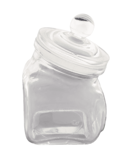 Vorratsglas mit Aromaschutzdeckel 400ml *B-Ware*