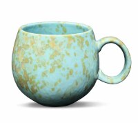 Maoci Jumbotasse Porzellan - mint-gefleckt 0,5l