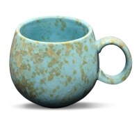 Maoci Jumbotasse Porzellan - mint-gefleckt 0,5l