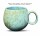 Maoci Jumbotasse Porzellan - mint-gefleckt 0,5l