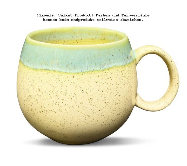 Maoci Jumbotasse Porzellan - Sand 0,5l