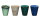 Maoci Teebecher Set 4er Set Porzellan 100ml